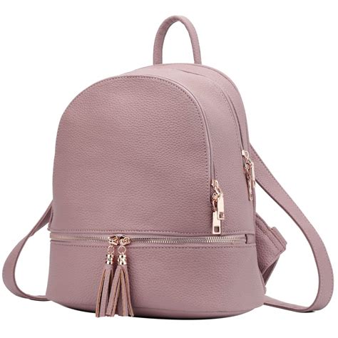 Buy Fashion Mini Leather Backpack Purse For Women and Teen Girls ...
