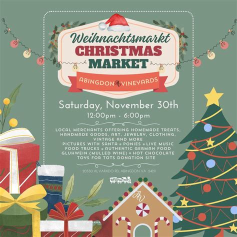 Weihnachtsmarkt Christmas Market, 20530 Alvarado Rd, Abingdon, VA ...