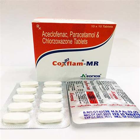 COXFLAM-MR Tablets Olamic Pharma Pvt. Ltd.