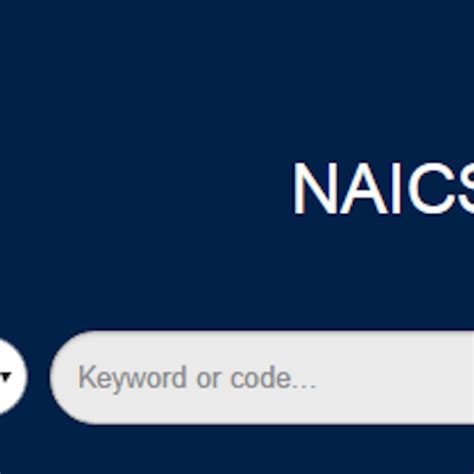 Image result for NAICS Code Listing