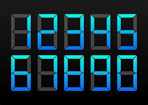 Image result for LED Numbers