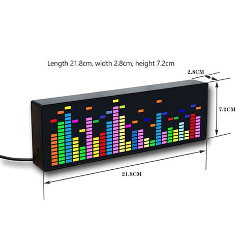 LED Music-Audio Spectrum Indicator VU-Meter VFD India | Ubuy