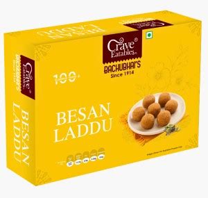 Crave Eatables Besan Laddu 400g × 1 Pack Box Price in India - Buy Crave ...