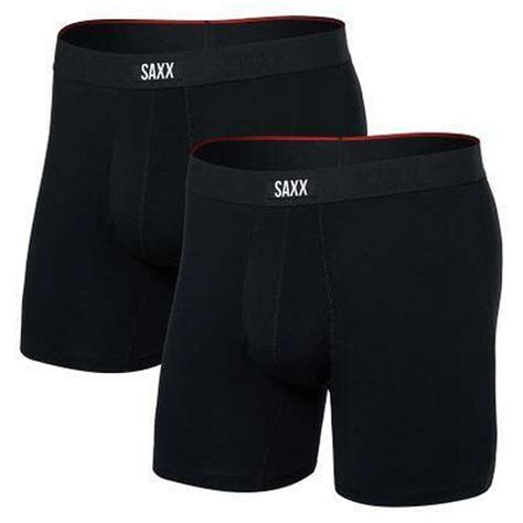 Pack de 2 Boxers Saxx Vibe Xtra Super Noir SAXX | Decathlon