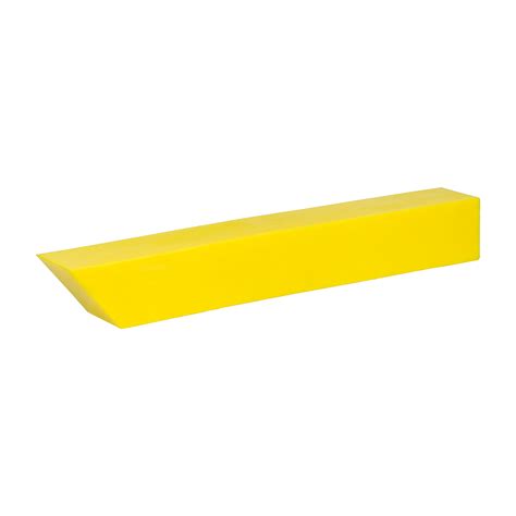 28" x 4" x 4" Solid Polyurethane Skid Shoe | FallLine