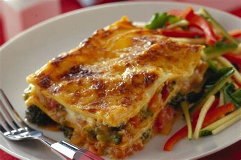 Quick vegetable lasagne recipe   goodtoknow