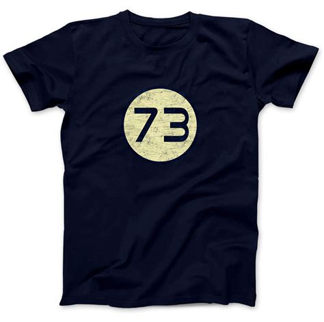 Number 73 T-Shirt 100% Premium Cotton Sheldon | eBay