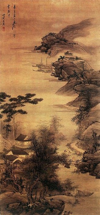 Wu hong Китайские художники средних веков 吴宏 江城秋访图 – Artofit