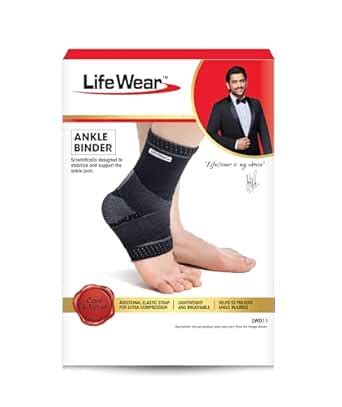 Buy LifeWear Ankle Binder Support for Pain Relief, Provides Optimum ...
