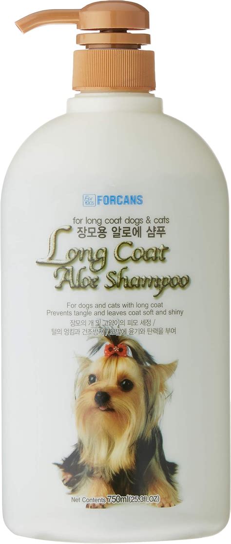 Buy FURRY TAILS Forbis Long Coat Aloe Dog Shampoo, for Long Coat of ...