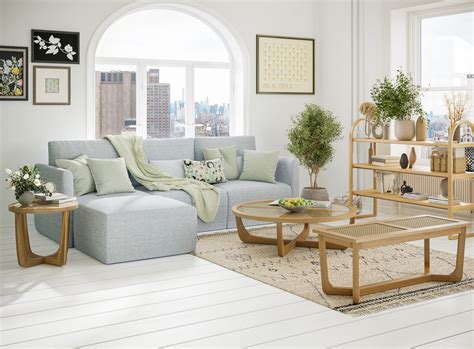 Beautiful Rattan & Glass Coffee Table with Solid Wood Frame by Drew Ba ...