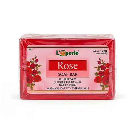 Buy Now Loperle Rose Soap Bar - 125g – Brawn Herbal