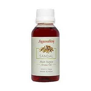 Sugandhim Multipurpose Aroma Oil Sandal(Chandan), 1 x 100ml, Natural ...