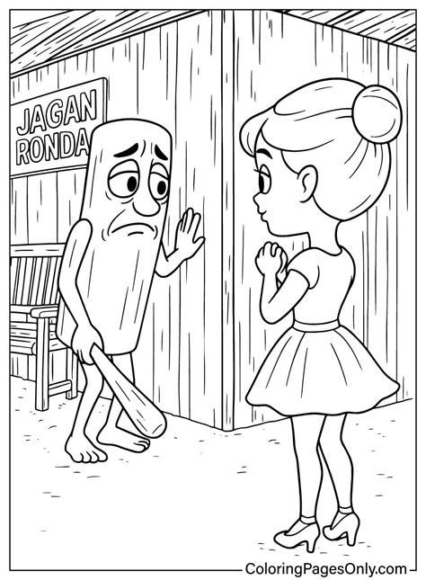 30+ Tum Tum Tum Sahur Coloring Pages - Free Printable PDF & Online Coloring