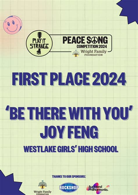 Winners Announced for the Play It Strange Peace Song Competition ...