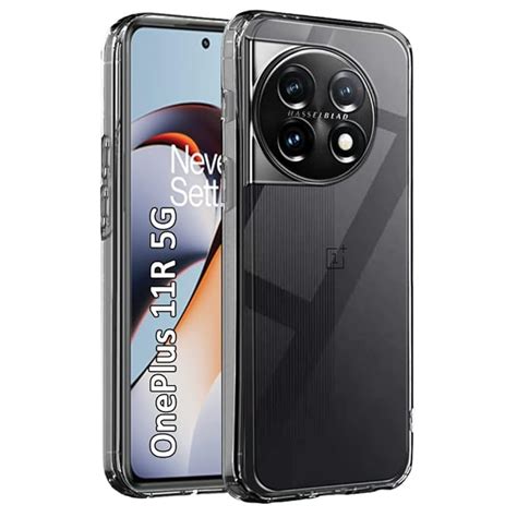 CROMBIE Liquid Crystal Clear OnePlus 11R 5G Back Cover Case | 360 ...