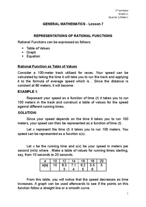 Image result for Gen Math Grade 11 Rational Function