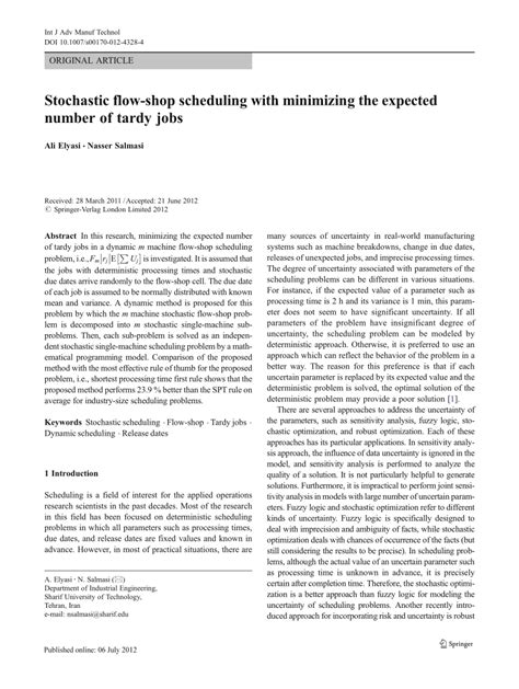 Stochastic Flow Shop Problem 的图像结果