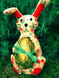 Image result for Life-Size Stuffed Easter Bunny