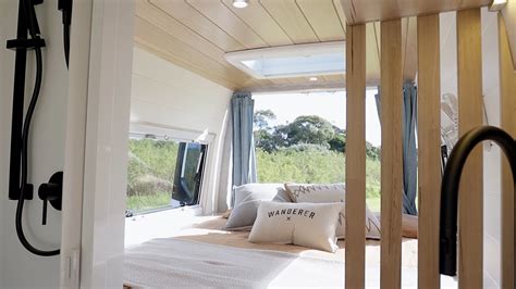 Fancy, Carpenter-Built Camper Van Has a Stunning Oak Interior Jam ...