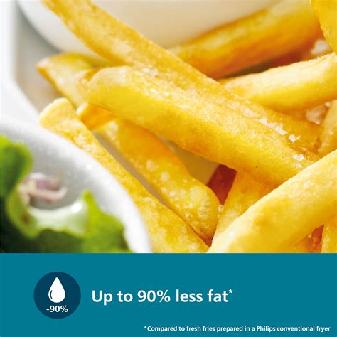 Philips Air Fryer NA120/00 - 4.2L Rapid Air Technology Fryer, 1500W, Black