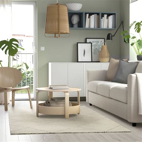 TVERSTED rug, low pile, beige, 170x240 cm (5'7"x7'10") - IKEA