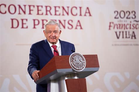 Versión estenográfica. Conferencia de prensa del presidente Andrés ...