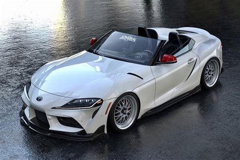 This render of a droptop Supra is drop-dead gorgeous - Auto News