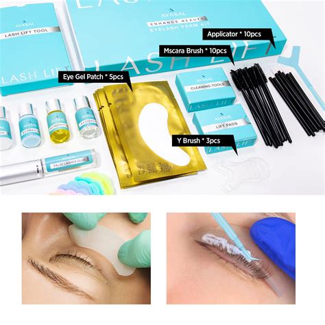 Lash Lift Kit Eyelash Perm Kit, With Detailed Instruction Eyelash Lift ...