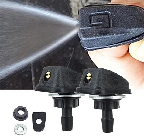 Amazon.com: HAOBO Windshield Washer Nozzle Kit, Windshield Sprayer ...