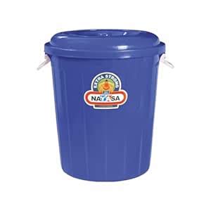 Nayasa Bucket 32 with Lid- 30 Ltrs, Plastic Water Storage Bucket ...
