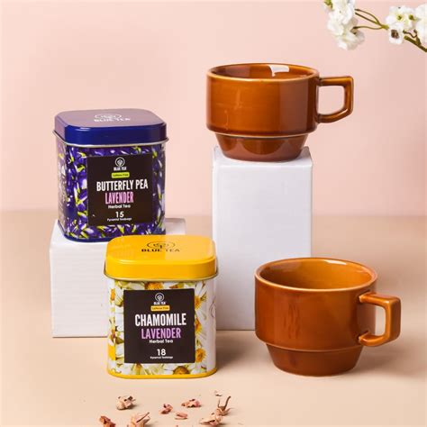 Tea-licious Father's Day Gift Hamper Set Of 4 Online - Premium Gift ...