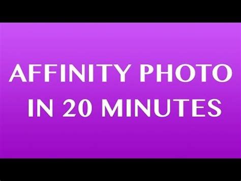 Image result for Beginning Tutorial Affinity