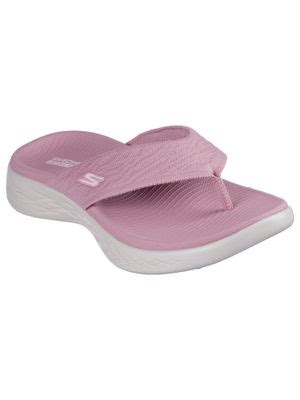 Buy SKECHERS Women ON-THE-GO 600 - SUNNY Pink Casual Slip On Flipflops ...