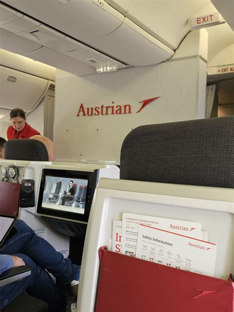 Austrian Airlines 767-300ER Business Class Review