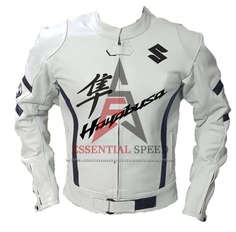 Suzuki Hayabusa Motorbike Leather Jacket In Cow India | Ubuy