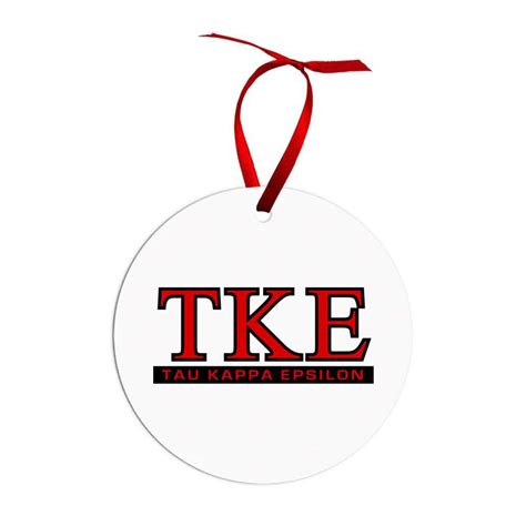 Tau Kappa Epsilon Classic Circle Ornaments - Greek Gear
