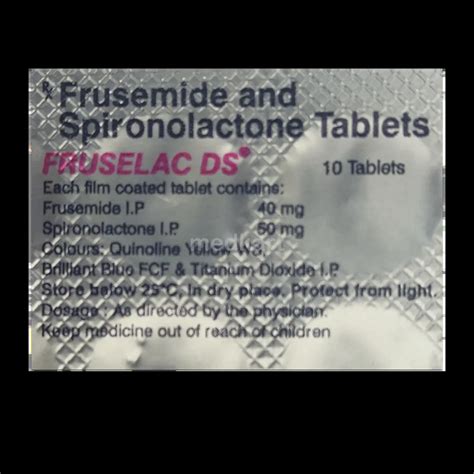 FRUSELAC DS TABLET 10'S Price, Uses, Side Effects & Substitutes | Medkart