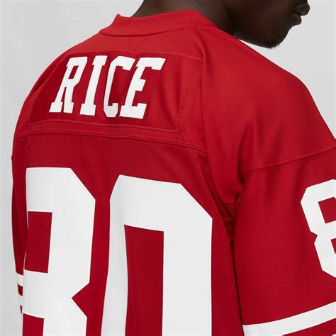 Mitchell & Ness Nfl Legacy Jersey San Francisco 49ers 1990 Jerry Rice ...