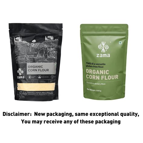 Pure and Wholesome: Organic Corn Flour for Authentic Cooking | Zama ...