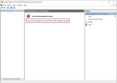 BitLocker Error Invalid Namespace 的图像结果