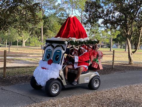 Upcycle Golf Cart Parade Ideas | Golf cart decorations, Christmas golf, Golf carts