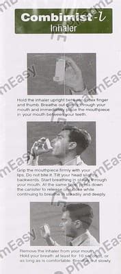 Combimist L Box Of 200md Metered Dose Inhaler: Uses, Side Effects ...