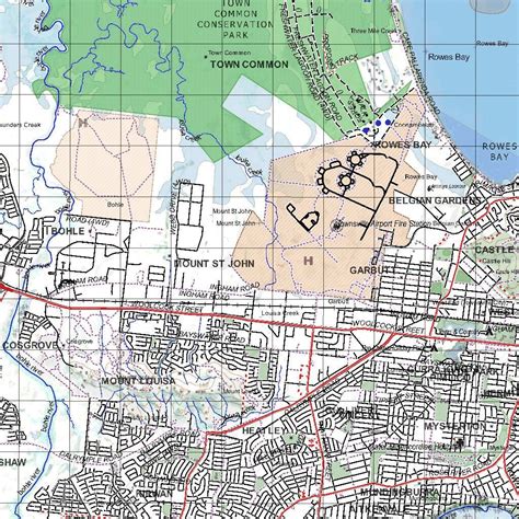 Getlost Map 8259 TOWNSVILLE Qld Topographic Map V15 1:75,000 by Getlost Maps | Avenza Maps