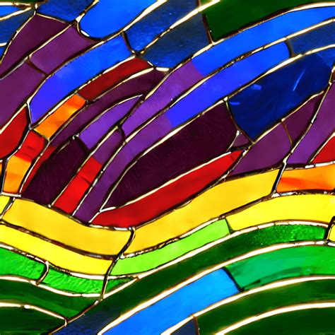Stained Glass Rainbow Patterns at Michelle Peckham blog