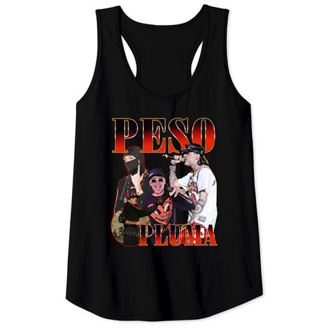 Peso Pluma Tank Tops, Peso Pluma Merch Gift For Fan