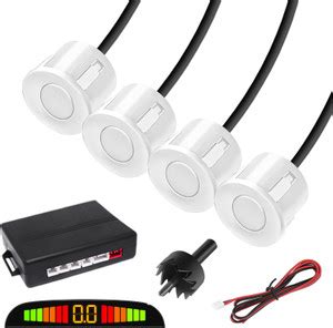 FABTEC Car Parking Sensor with LED Display Object Detectors for Car ...