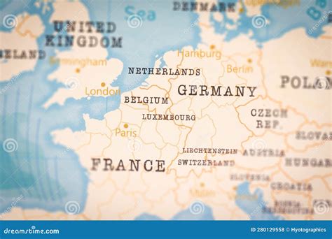 Luxembourg location on world map