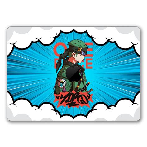Zoro Pop Art Street Samurai Laptop Skin for MacBook | Buy Online Now ...