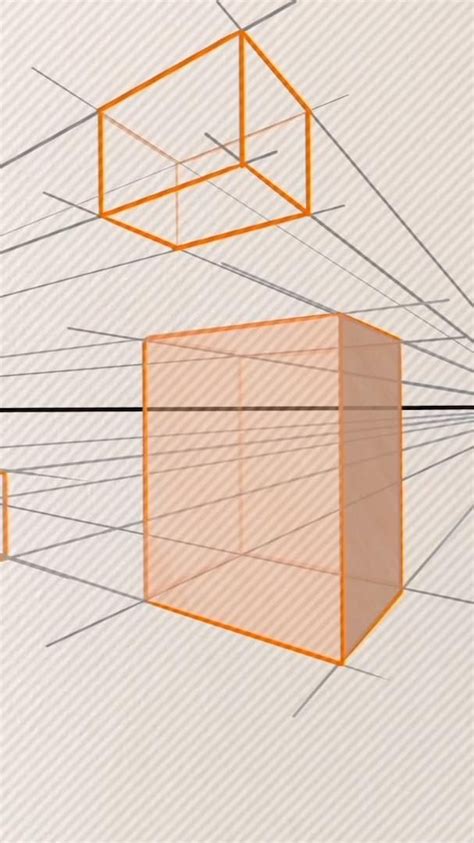 Image result for 2-Point Perspective Box Drawing